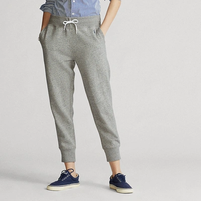 Polo Ralph Lauren Fleece Sweatpant In Dark Vintage Heather