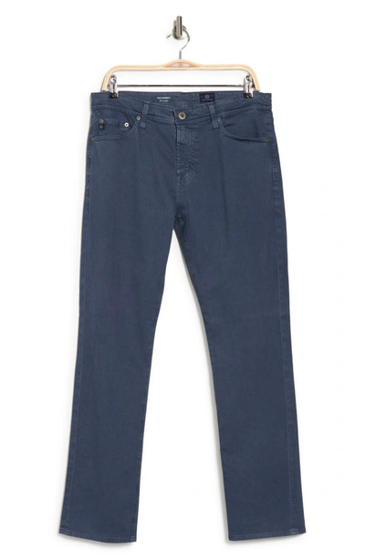 Ag Everett Slim Straight Jeans In Sodalite Blue