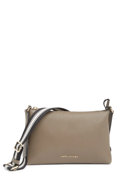 Marc Jacobs The Cosmo Leather Crossbody Bag In Loam Soil