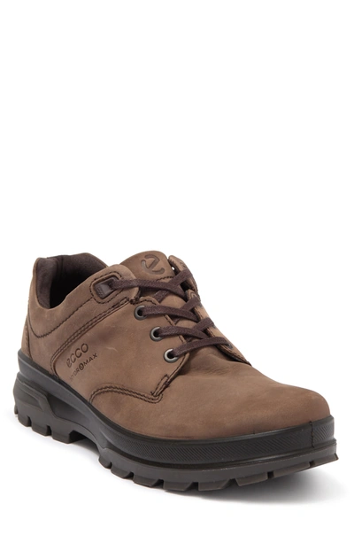 Ecco Rugged Track Water-resistant Leather Derby In Coffee | ModeSens