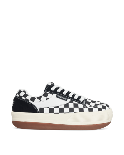 Northwave Espresso Check Print Sneakers In Black/white