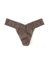 Hanky Panky Signature Lace Original Rise Thong Sale In Brown