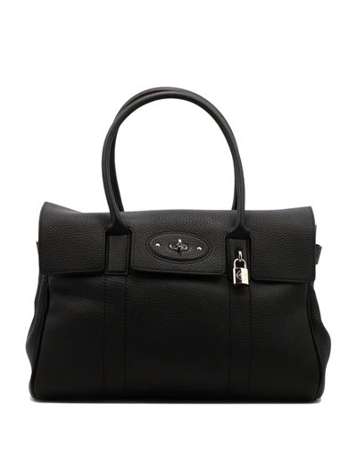 Mulberry Bayswater Tote Bag In Black