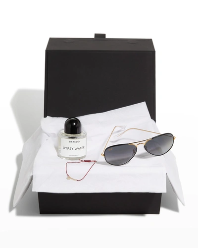 Neiman Marcus Sydney Evan Evil Eye Bracelet, Ray-ban Sunglasses & Byredo Eau De Parfum Gift Box Set