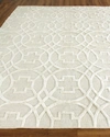 Exquisite Rugs Scottsmoor Hand-loomed Rug, 9' X 12' In Linen/beige