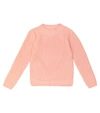 Molo Gillis Organic Cotton Sweater In Powder