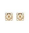 Loewe Gold-plated Anagram Stud Earrings In Gold