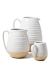 Farmhouse Pottery Small Farmer's Pitcher In Brown