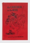 Graphic Image The Catcher In The Rye Book By J. D. Salinger In Red
