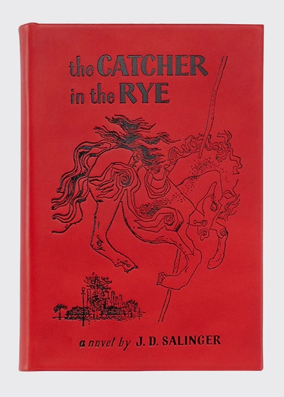 Graphic Image The Catcher In The Rye Book By J. D. Salinger In Red