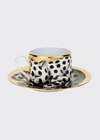 FORNASETTI TEA CUP HIGH FIDELITY POIS SPOTTED CAT,PROD168810006