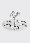 Michael Aram Tree Of Life 6-compartment Serving Plate