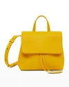Mansur Gavriel Lady Mini Soft Leather Messenger Bag In Marigold