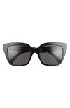 Celine Monochroms Cl 40198f 01a Butterfly Sunglasses In Grey