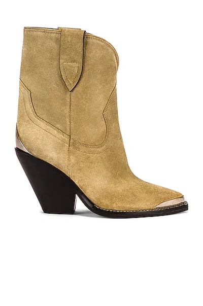 Isabel Marant Taupe Leyane Boots