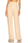 Nanushka Women's Shad Straight-leg Knit Pants In Cream