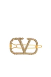 VALENTINO GARAVANI VLOGO HAIR CLIP,VENT-WA110