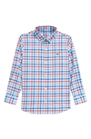 Vineyard Vines Button-down Performance Shirt In Jetty Red