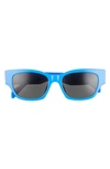 Celine 54mm Cat Eye Sunglasses In Blue/gray