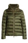 Save The Duck Mei Puffer Jacket In 50023 Pine Green