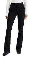 L Agence Selma High Rise Sleek Baby Boot In Jet
