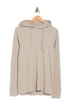 Abound Solid Long Sleeve Thermal Hoodie In Grey Owl