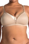 Playtex 18 Hour 4803 Silky Soft Smoothing Wirefree Bra In Nude