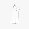 LACOSTE KIDS' COTTON POLO DRESS - 2 YEARS