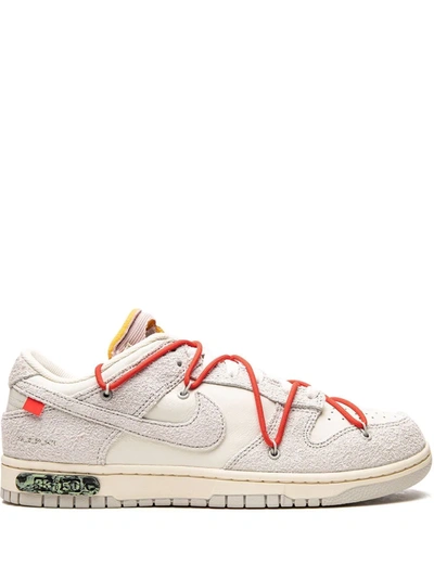 Nike X Off-white Dunk Low Sneakers In Neutrals