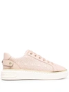 BALLY MALYA MONOGRAM-QUILTED SNEAKERS