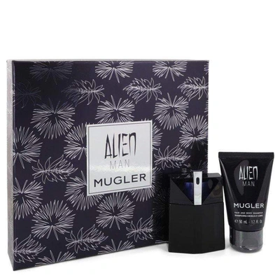 Mugler Thierry  Alien Man By Thierry  Gift Set -- 1.7 oz Eau De Toilette Spray Refillable 1.7 O