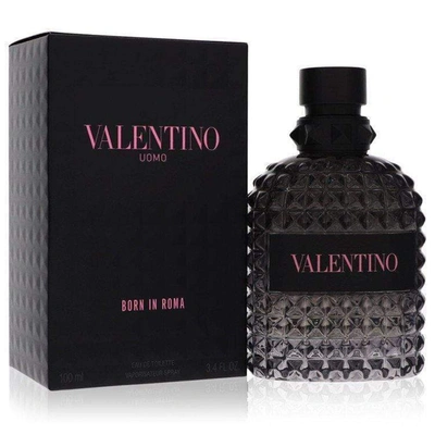 Valentino Uomo Born In Roma By  Eau De Toilette Spray For Men In Black