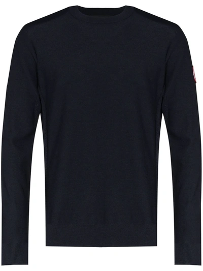 Canada Goose Dartmouth Wool Jumper In Blue