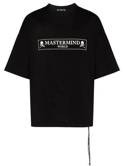 Mastermind Japan Box Logo Oversized T-shirt In Black