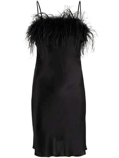 Gilda & Pearl Camille Slip Dress In Black