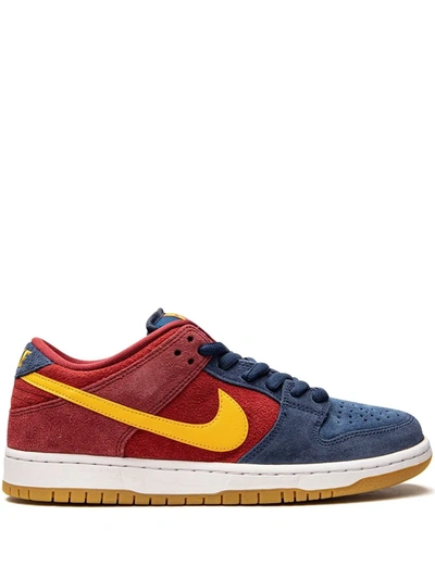 Nike Sb Dunk Low Top Trainers In Blue