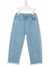MARQUES' ALMEIDA HIGH-WAIST TAPERED JEANS