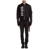 Drkshdw Men's Bomber Outerwear Down Jacket Blouson  Gethsemane In Black - Oyster