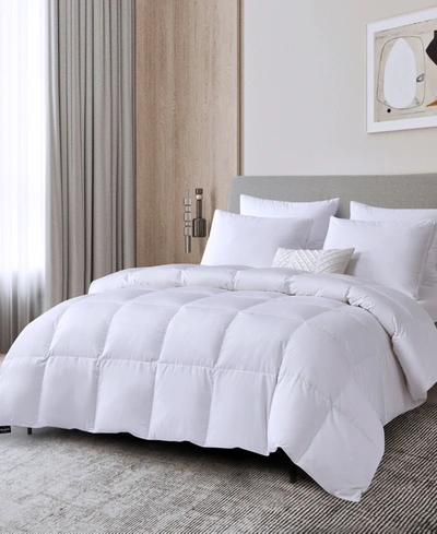 Beautyrest Black Premium Hypoallergenic White Down Lyocell Cotton Blend Comforter, Twin