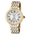 Gevril Gv2 Women's Astor Two-tone Stainless Steel And Ion Plating Swiss Quartz Bracelet Watch 40 Mm In Gold-tone