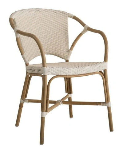 Sika Design S Valerie Rattan Bistro Chair In Ivory