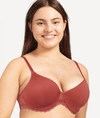 Chantelle Parisian Allure Spacer T-shirt Bra In Desert Rose