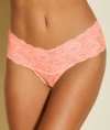 Cosabella Never Say Never Comfie Thong In Coral Breeze