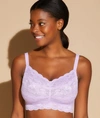 Cosabella Never Say Never Sweetie Curvy Bralette In Icy Violet