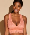 Cosabella Never Say Never Curvy Racie Bralette In Coral Breeze