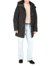 Canada Goose Langford Slim Fit 625 Fill Power Down Hooded Down Parka In Black