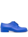 Maison Margiela Tabi Lace-up Shoes Blue