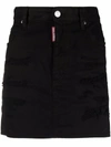 DSQUARED2 DENIM MINI SKIRT