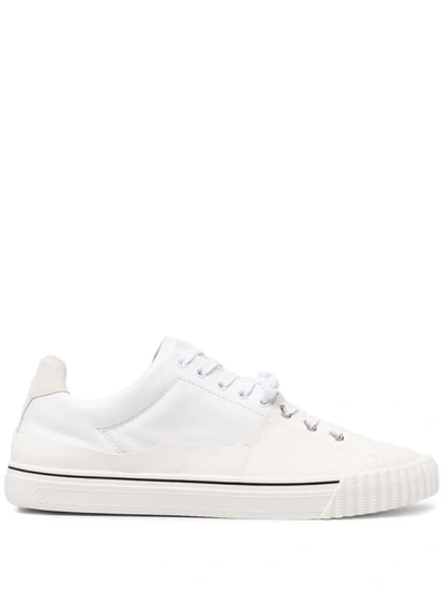Maison Margiela Off-white Tabi Sneakers In T1003 White