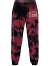 ARIES TIE-DYE COTTON TRACK TROUSERS